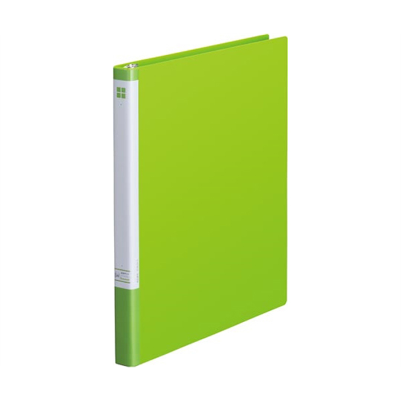 カウネット マニュアルクリヤーブック(差替式)黄緑 4248-0419 1冊(ご注文単位1冊)【直送品】