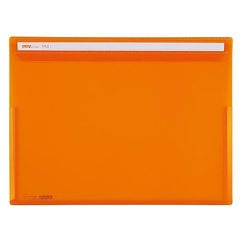 セキセイ アクティフVフリップファイル オレンジ ACT-5901-51 1冊(ご注文単位1冊)【直送品】