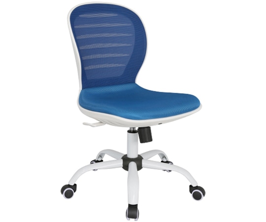 カグクロ メッシュチェアCF(肘無)背:ブルー 座:ブルー(シフォン) CF-40-BLBL 1個(ご注文単位1個)【直送品】