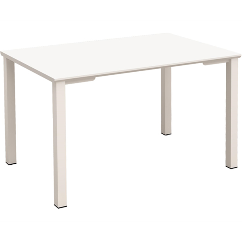 Y2K TASテーブル アジャスター仕様 1280 ホワイト/ホワイト  1台(ご注文単位1台)【直送品】