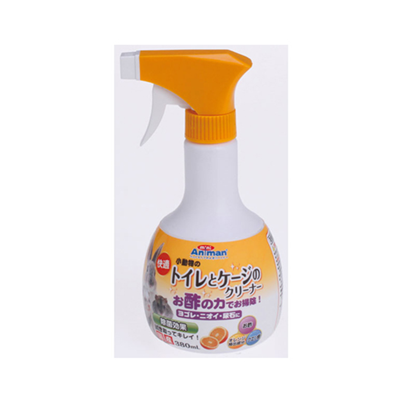 ドギーマンハヤシ 快適 トイレとケージのクリーナー 380mL  1本（ご注文単位1本）【直送品】
