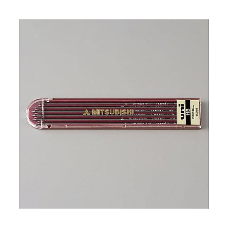 エスコ 2.0mm[ B]シャープペンシル替芯(6本) EA765MF-104 1個(ご注文単位1個)【直送品】