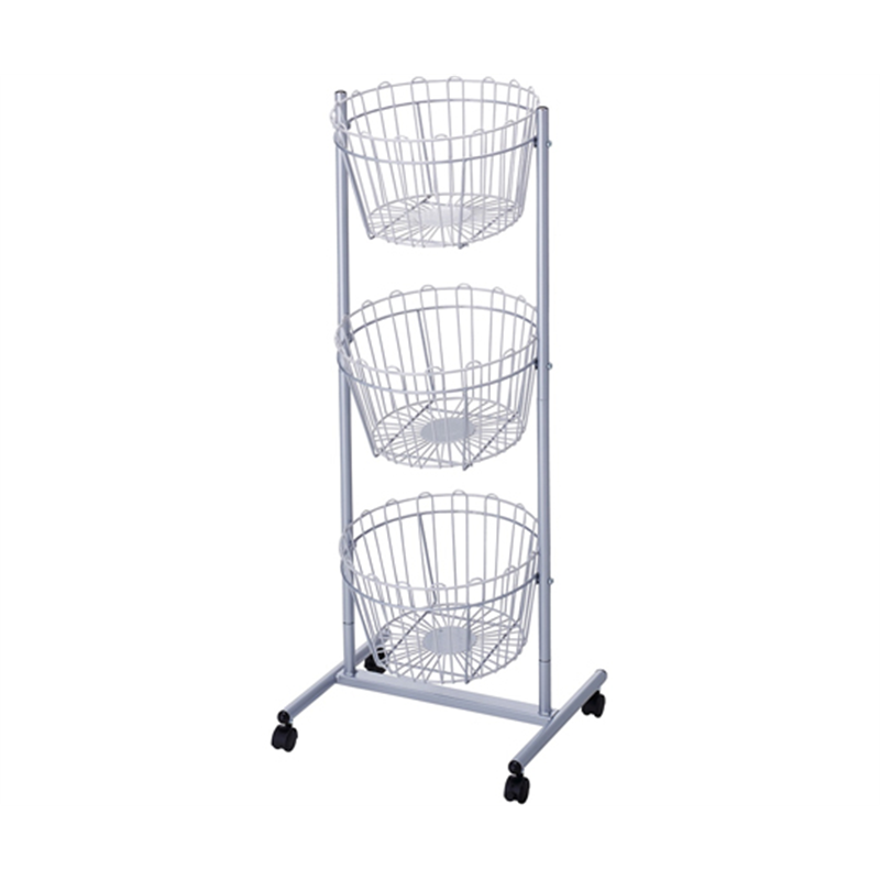 アズワン 3段投げ込みバスケット丸型 61-778-63-1 1台（ご注文単位1台）【直送品】