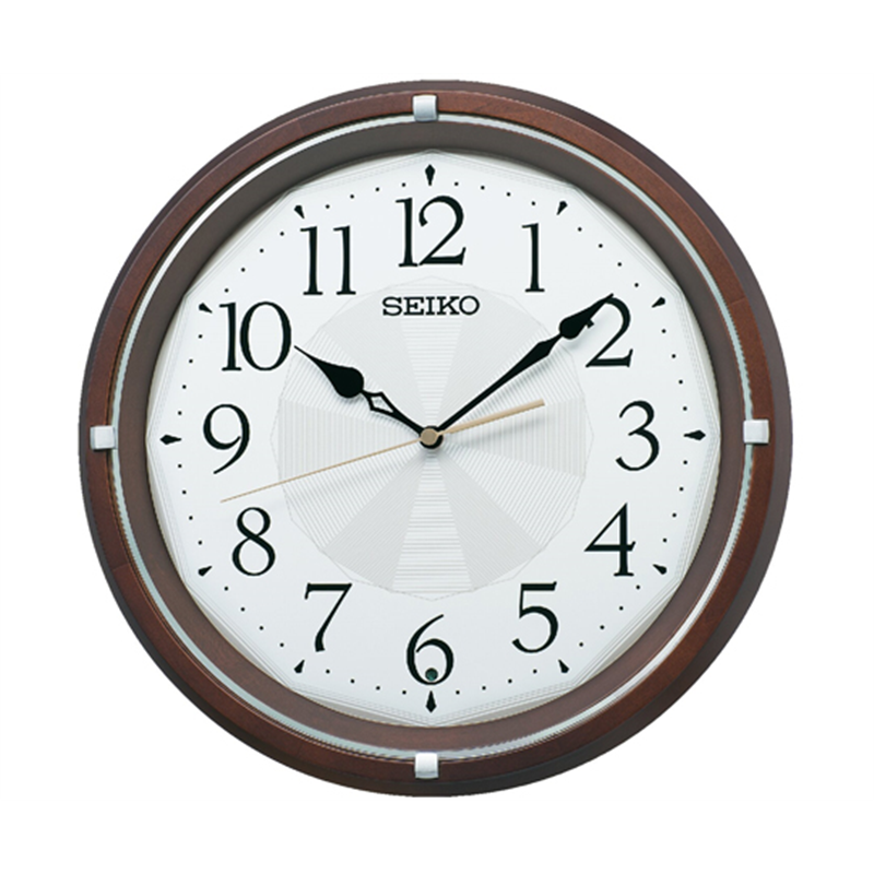 セイコー 電波掛時計 φ325×49mm KX265B 1個(ご注文単位1個)【直送品】