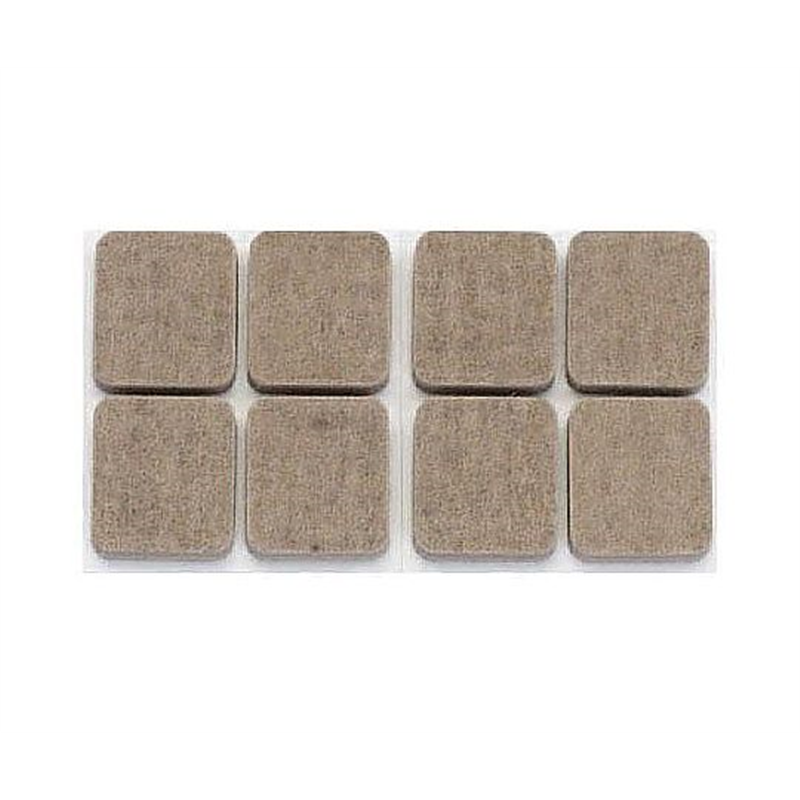 エスコ 25x29x4mm 硬質フェルト(粘着付/8個) EA979AB-16 1pk(ご注文単位1pk)【直送品】