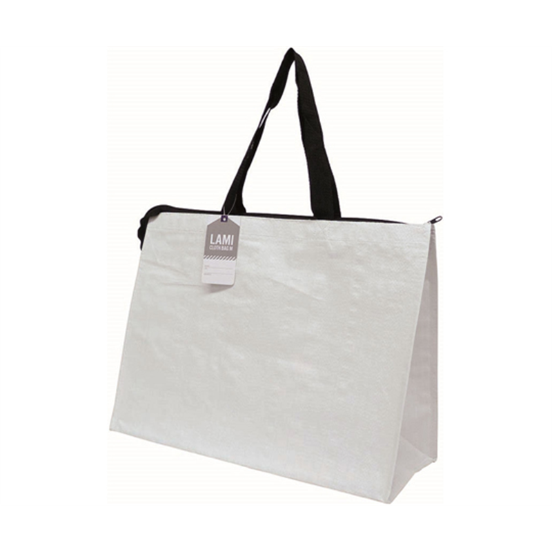 丸玉工業 ラミクロスバッグ M(ホワイト)100枚入  1ケース（ご注文単位1ケース）【直送品】