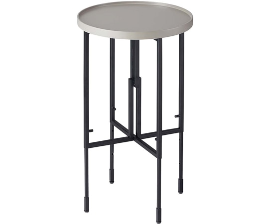 ストア・エキスプレス 高さ調整機能付き円形ディスプレイテーブル 直径45cm 61-777-6-1 1台（ご注文単位1台）【直送品】