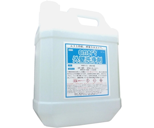 スマート 外壁洗浄剤 4kg×4本  1箱(ご注文単位1箱)【直送品】