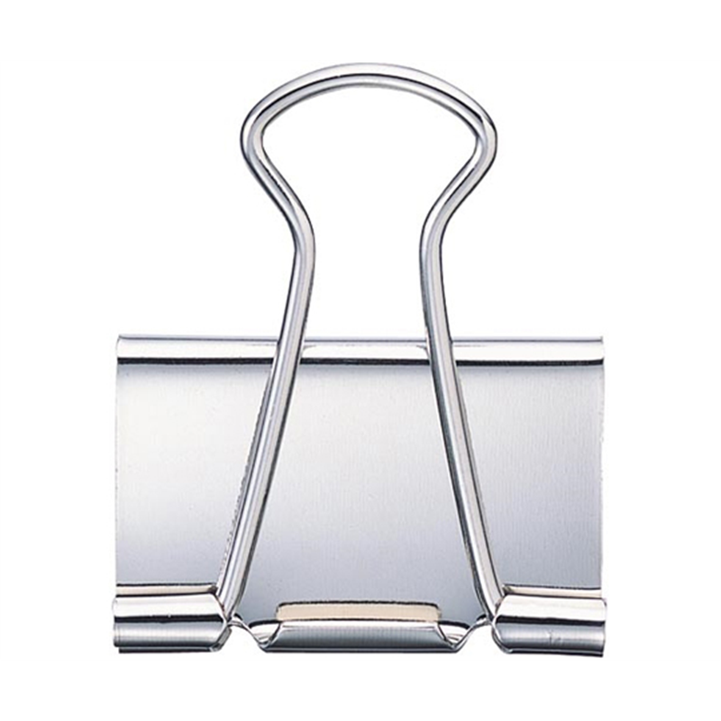 カウネット ダブルクリップ(オープン箱)銀 大 10個入 4263-8414 1箱(ご注文単位1箱)【直送品】