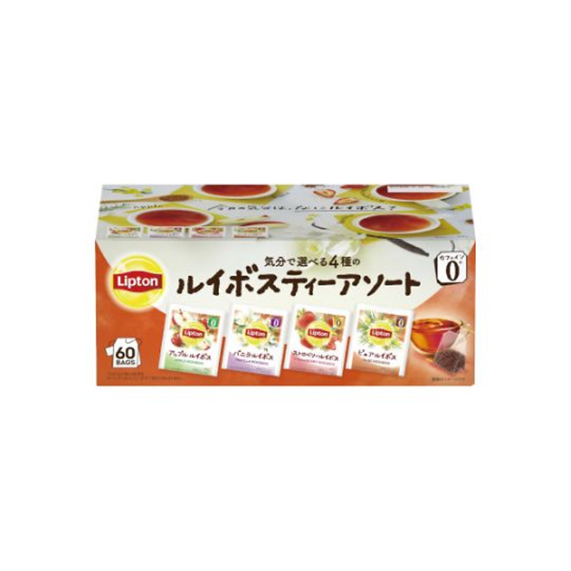 キーコーヒー リプトン ルイボスティー アソート 60袋 720128 1個※軽（ご注文単位1個）【直送品】