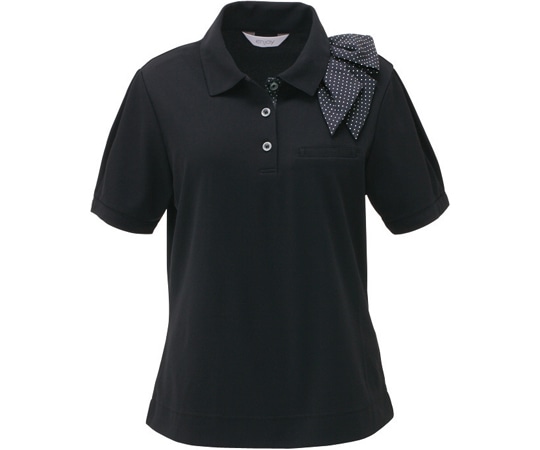 カーシーカシマ ENJOY ポロシャツ Office Polo ブラック S ESP403 1枚（ご注文単位1枚）【直送品】