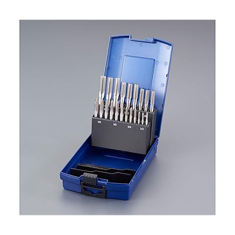 アズワン M3-M12/21本組 タップセット(HSS/ISO) EA829J 1組（ご注文単位1組）【直送品】