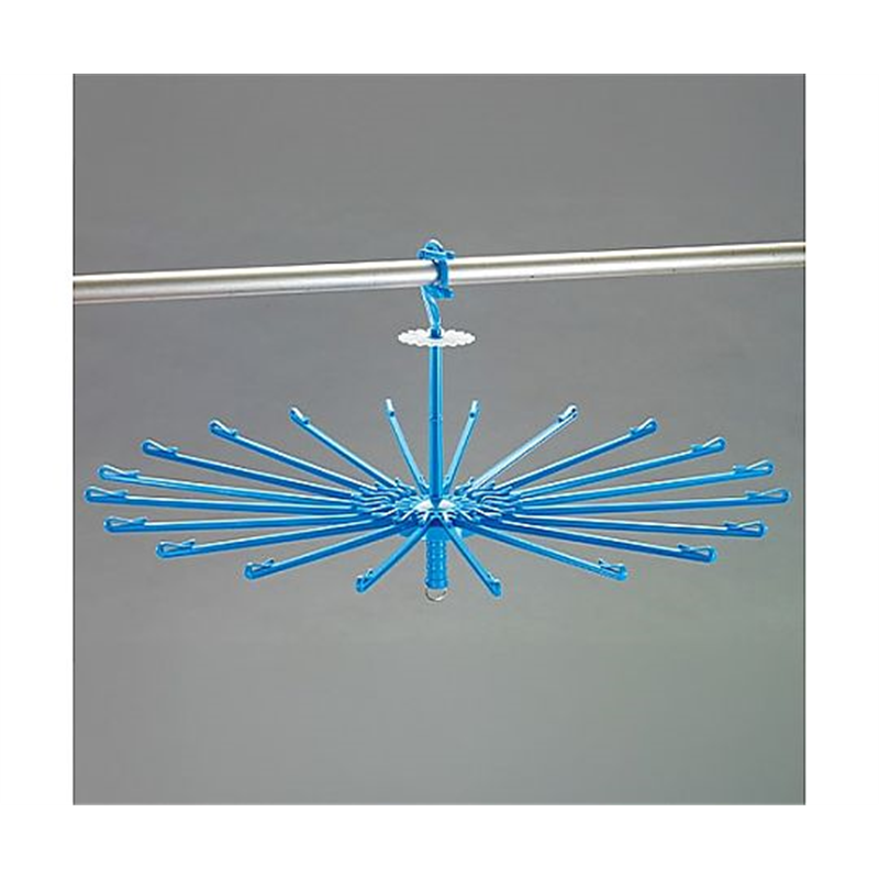 エスコ 870x870x460mm タオル干しハンガー EA928CY-3 1個(ご注文単位1個)【直送品】