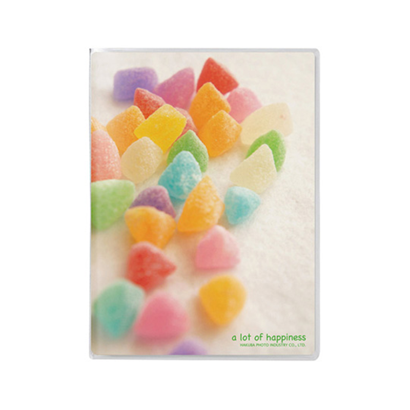 ハクバ写真産業 Pポケットアルバム NP ハガキサイズ 20枚収納 キャンディ2 APNP-PC20-CA2 1冊(ご注文単位1冊)【直送品】