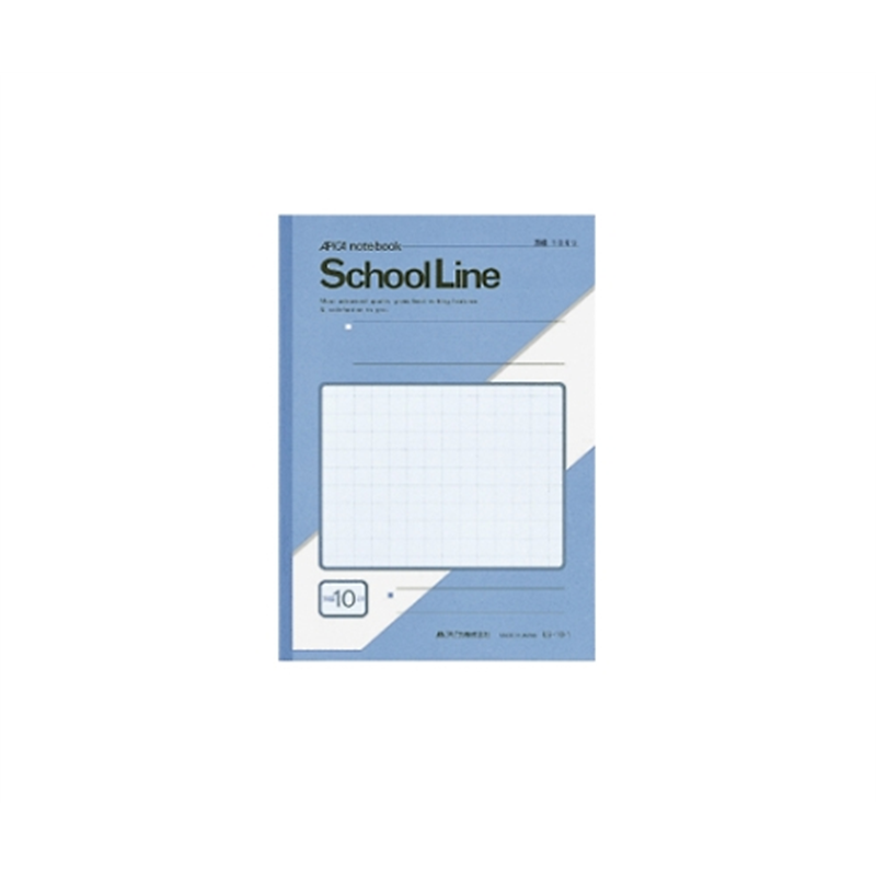 アピカ スクールライン セミB5 10mm方眼 LS10-1 1冊(ご注文単位1冊)【直送品】