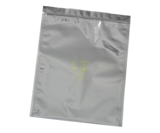 DESCO 静電気拡散性ESDバッグ 152mm×254mm メタルアウトジップ式 1袋(100個入) 13245 1袋 (ご注文単位1袋)【直送品】