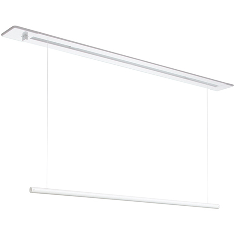 川口技研 ホスクリーン 天井付け室内物干し金物 昇降式 ホワイト URB-S-W 1台（ご注文単位1台）【直送品】