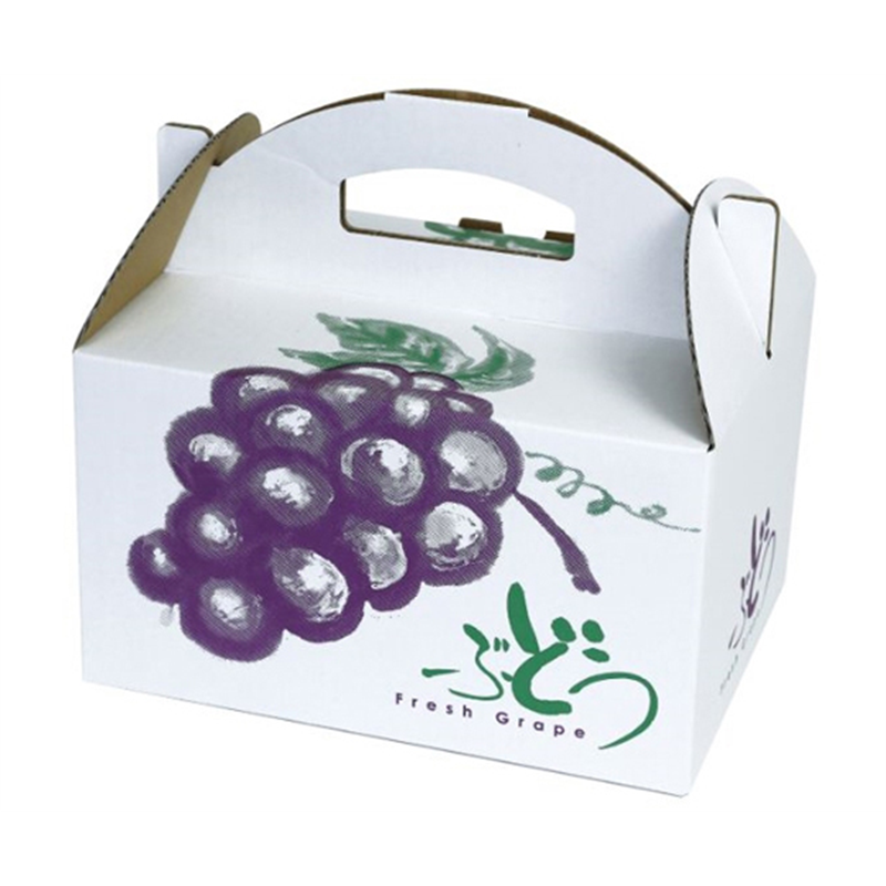 ヤマニパッケージ 青果用贈答箱 ぶどうの里 手提 大 50枚 L-2306 1ケース（ご注文単位1ケース）【直送品】