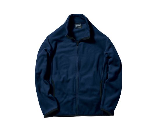 LIFEMAX フリースジャケット ネイビー L MJ0065-8 L 1枚（ご注文単位1枚）【直送品】