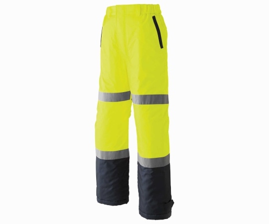 旭蝶繊維 高視認防寒パンツ 蛍光イエロー LL 78200 1枚(ご注文単位1枚)【直送品】