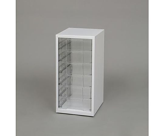 エスコ 291x330x 605mm/ 6段 キャビネット(トレー型) EA954FB-51A 1台(ご注文単位1台)【直送品】