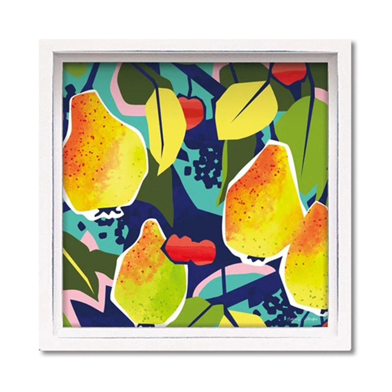 ユーパワー ロハス ミニアートフレーム ミーガン ギャラガー｢チェリーベリーペア｣ LA-01303 1個（ご注文単位1個）【直送品】