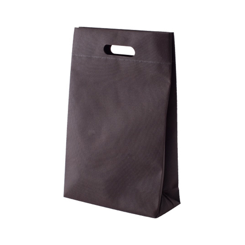 三和 不織布小判抜きマチ付バッグ 50枚入 チョコレート SW4328-36 1箱（ご注文単位1箱）【直送品】