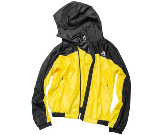 おたふく手袋 fubar 高撥水フルジップパーカ-黄黒M FB-221 1個(ご注文単位1個)【直送品】