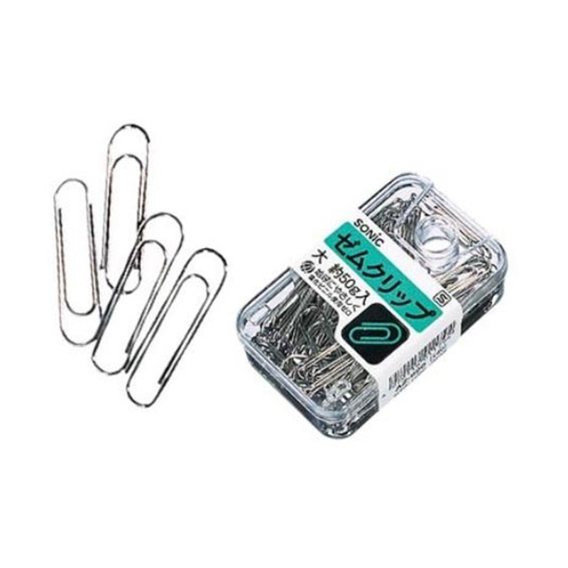 ソニック ゼムクリップ 大 約50g入 AZ-920 1個(ご注文単位1個)【直送品】