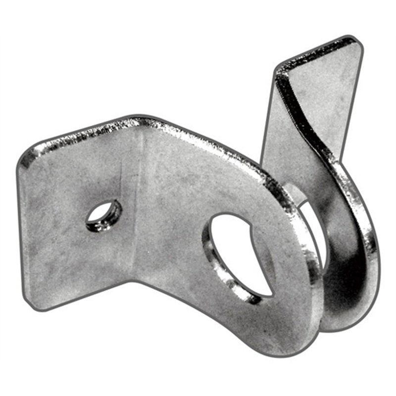 ハイロジック 仕切レール サイドポール用南京錠取付金具 58468 1個(ご注文単位1個)【直送品】