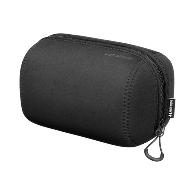 ハクバ写真産業 ルフトデザイン スリムフィット レンズポーチ 110-150 ブラック KLP-LS1115BK 1個（ご注文単位1個）【直送品】