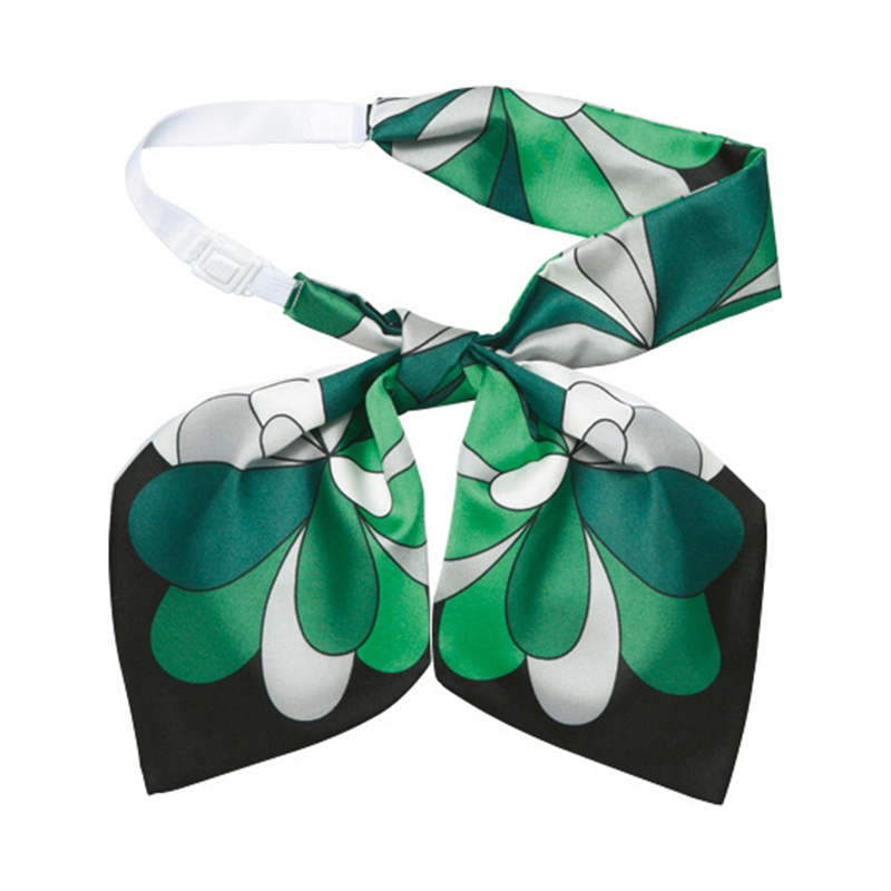 カーシーカシマ ENJOY スカーフ リボン 538-4 グリーン EAZ538 1枚（ご注文単位1枚）【直送品】