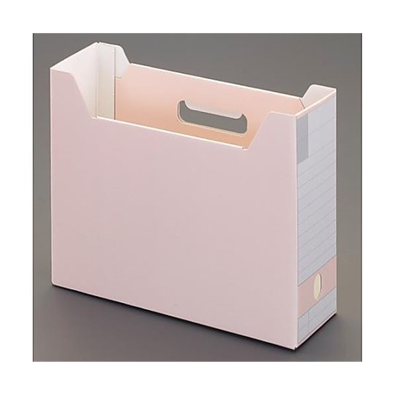 ライオン事務器 316x102x260mm ファイルスタンド(ピンク/10個) EA954TE-165 1セット(ご注文単位1セット)【直送品】