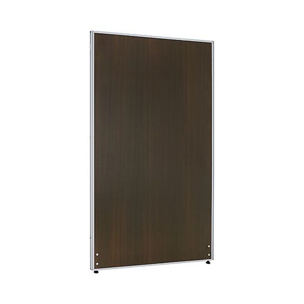 カグクロ 木目調ローパーテーション ローズ H1600×W900mm PW0916-DB 1台(ご注文単位1台)【直送品】