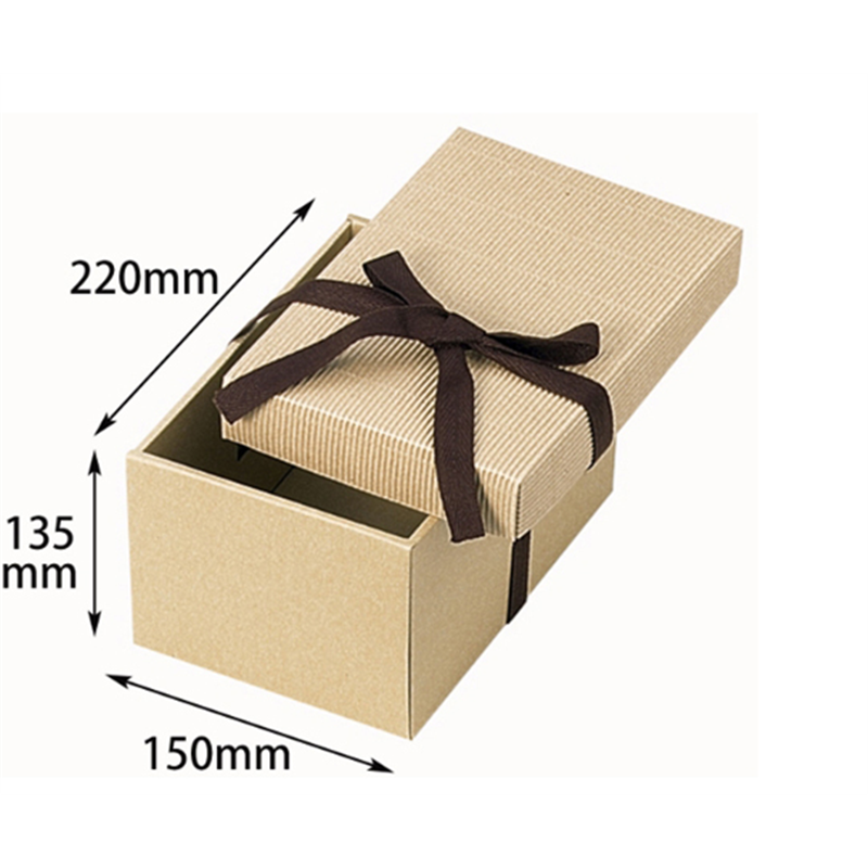 ヤマニパッケージ 贈答箱 ナチュラルBOX13号 ヒモ付 50枚 16-20 1ケース（ご注文単位1ケース）【直送品】