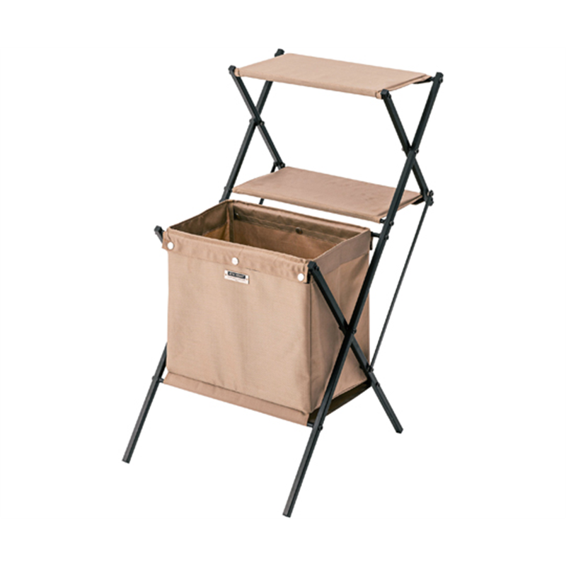 東谷 フォールディングマガジンラック ベージュ MIP-99BE 1個（ご注文単位1個）【直送品】