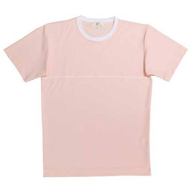 KIRAKU(トンボ) Tシャツ オレンジピンク 4L(身丈80cm) CR077-13 4L 1枚(ご注文単位1枚)【直送品】