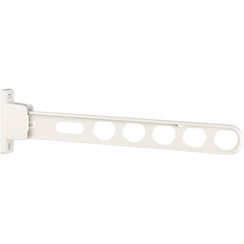 川口技研 ホスクリーン 腰壁用 屋外物干し金物 ホワイト 2本入 HC-65-W 1セット（ご注文単位1セット）【直送品】