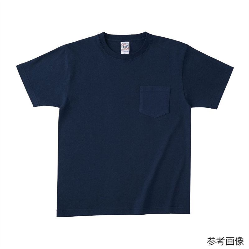 フェリック オープンエンド マックスウェイトポケットTシャツ ネイビー L OE1117-NVY-L 1枚（ご注文単位1枚）【直送品】