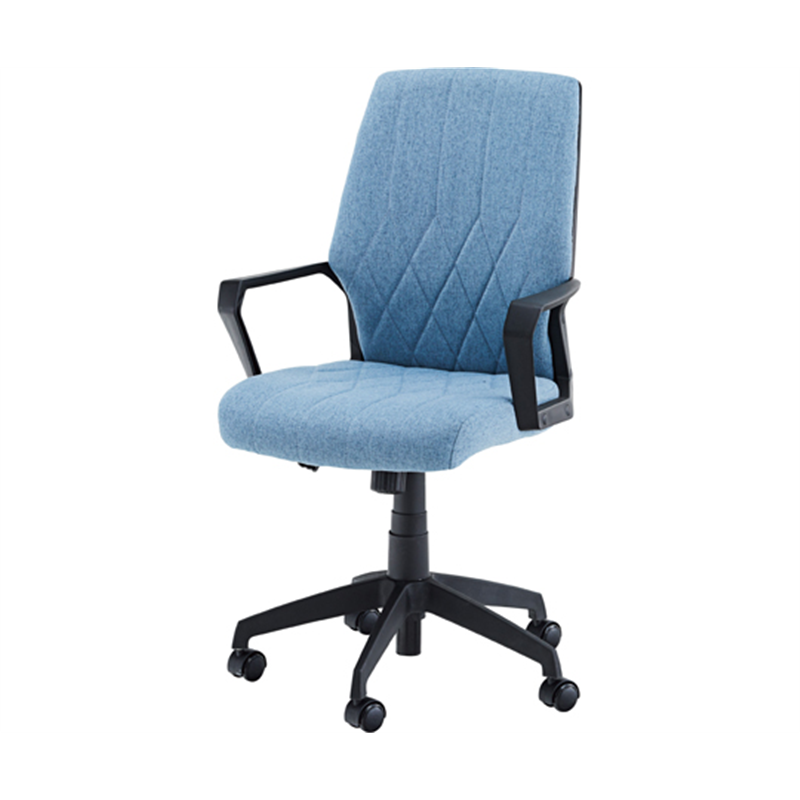 東谷 オフィスチェア ブルー OFC-30SBL 1個(ご注文単位1個)【直送品】