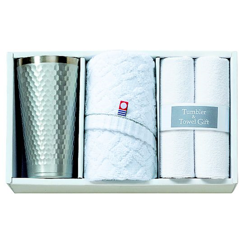 アズワン タンブラー&タオルセット TBR-043 1セット（ご注文単位1セット）【直送品】