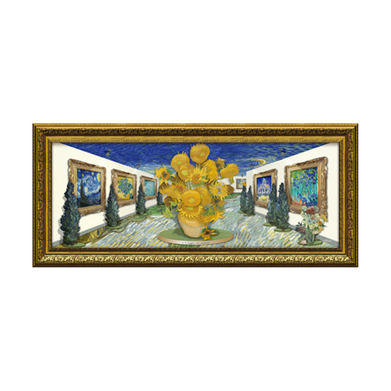 ユーパワー 白石 創多｢ゴッホのアート ミュージアム｣ ST-18004 1個（ご注文単位1個）【直送品】