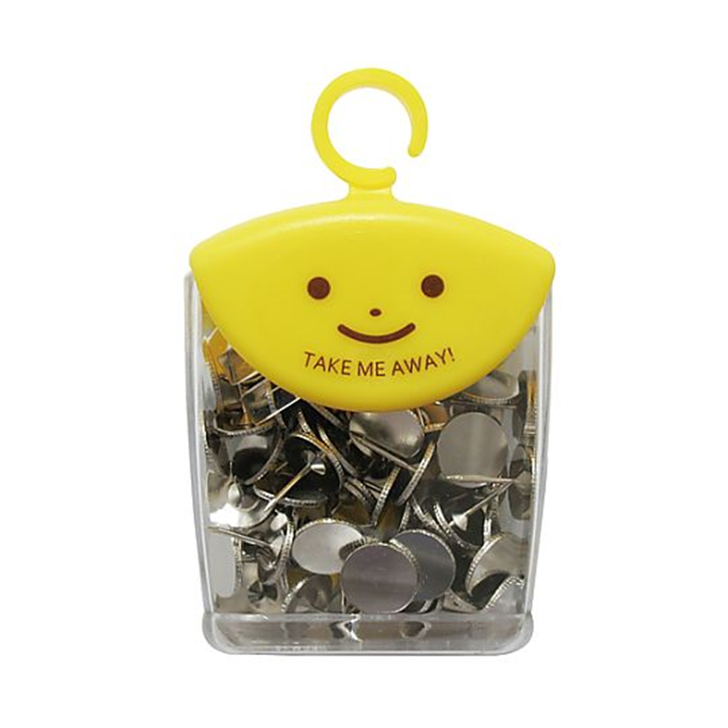 ミツヤ シルバー足長画鋲 80本×5箱入 TM-1-L 1ケース（ご注文単位1ケース）【直送品】