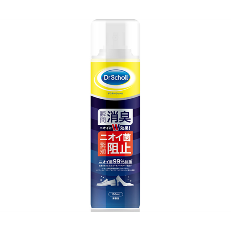 Scholl's Wellness Company ドクターショール 消臭・抗菌 靴スプレー 150mL 4986803803382 1本(ご注文単位1本)【直送品】
