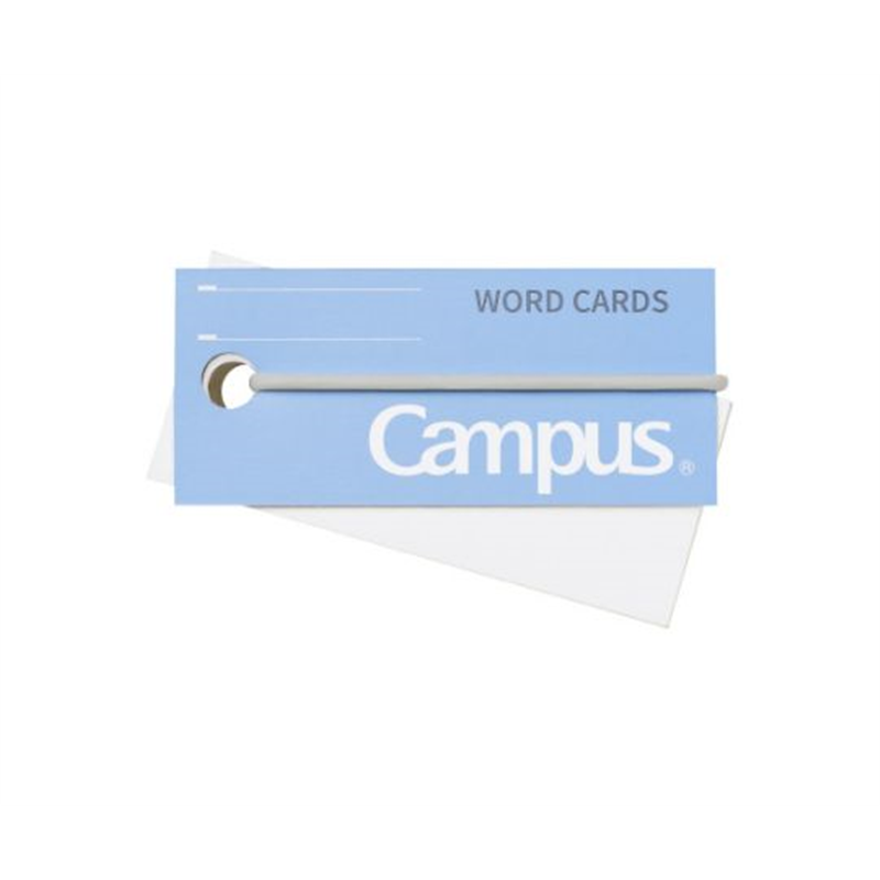 コクヨ キャンパス バンドでまとまる単語カード 青 85枚 タン-201B 1冊（ご注文単位1冊）【直送品】
