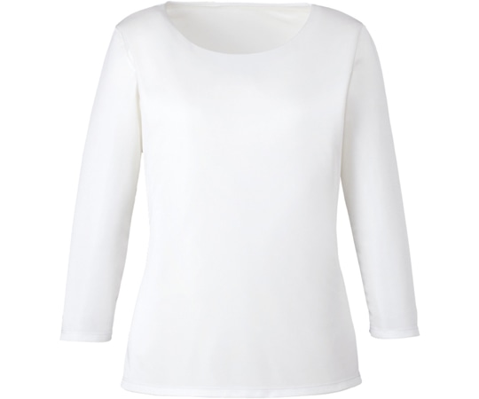 カーシーカシマ ENJOYNoir プルオーバー NoirTops ホワイト 3L EWT677 1枚（ご注文単位1枚）【直送品】