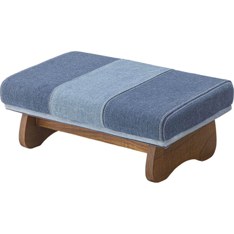 東谷 正座イス デニムブルー NS-613L 1個（ご注文単位1個）【直送品】