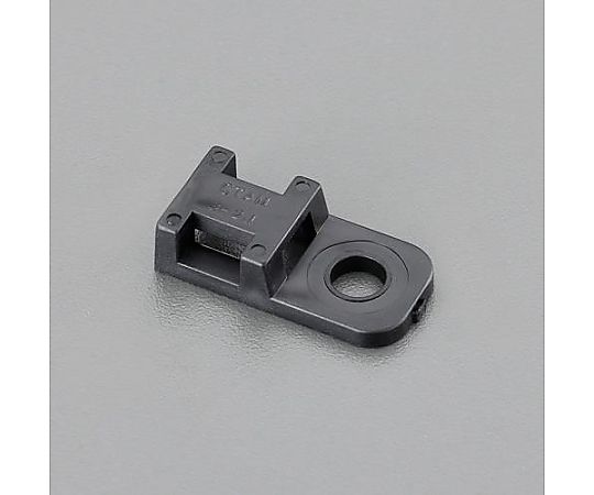 アズワン 結束バンド用ベース(導電性/100個) EA475GH-31 1箱 (ご注文単位1箱)【直送品】