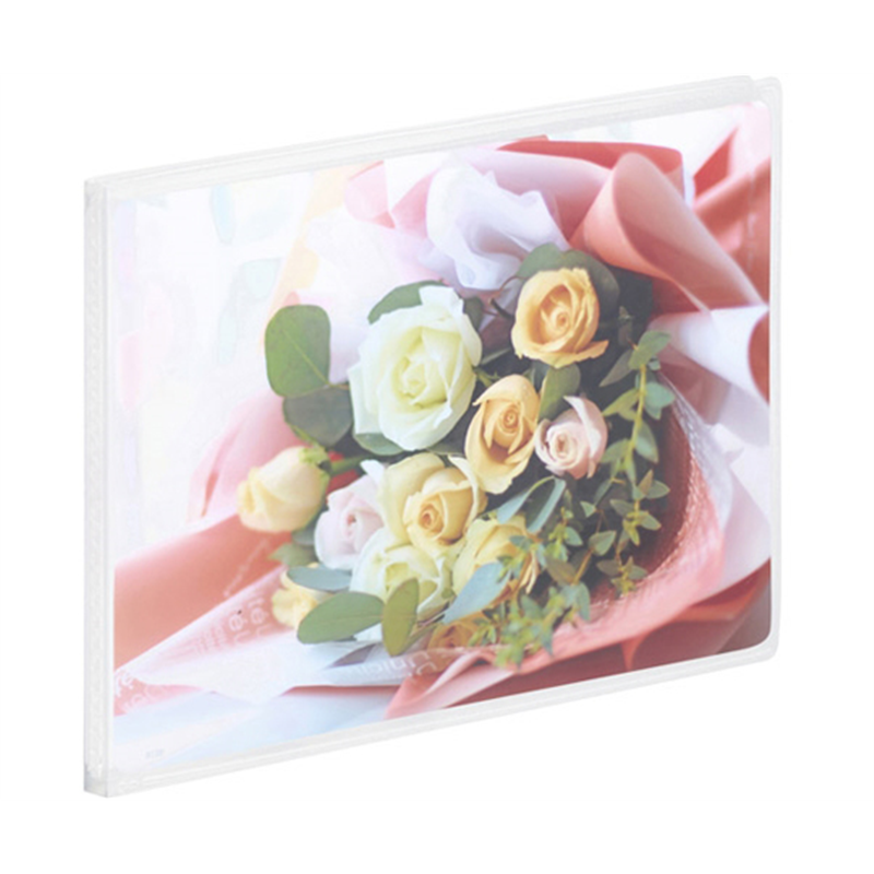 ハクバ写真産業 ハクバ Pポケットアルバム CP 2Lサイズ 横 20枚収納 ローズブーケ APCPY2LRBQ 1冊(ご注文単位1冊)【直送品】