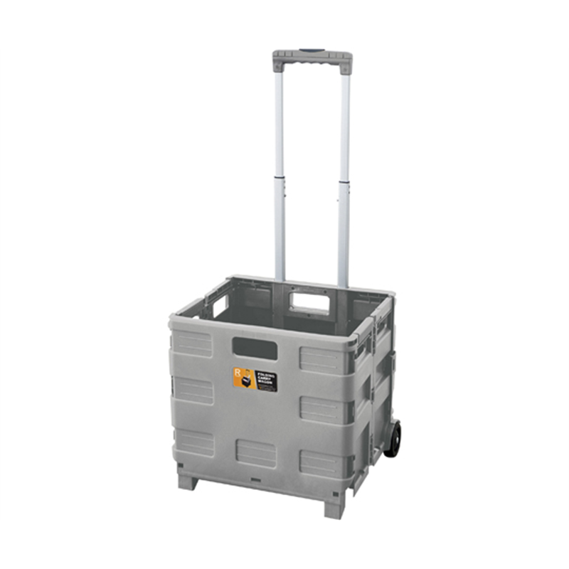 東谷 フォールディングキャリーワゴン グレー LFS-35GY 1個（ご注文単位1個）【直送品】